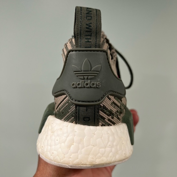 Adidas NMD R1 Primeknit “Green Glitch Camo” - Picture 4 of 11